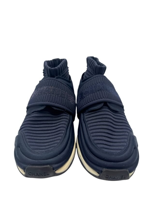 CHANEL - HIGH TOP SOCK SNEAKERS - Image 8